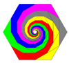 Hexagon
                                          spiral