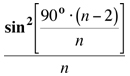 General
                                                      formula for r
