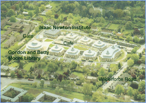 Aerial view of math centre