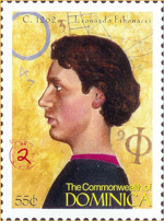 Fibonacci stamp 1