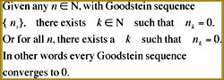 Goodstein's Theorem