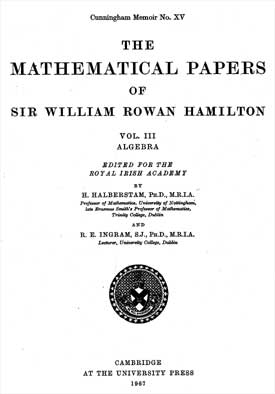 Hamilton's publication
