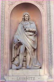Leibniz statue in London