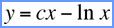 Another Cartesian equation
