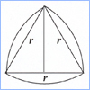 Area of triangle equation