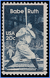 Babe Ruth stamp